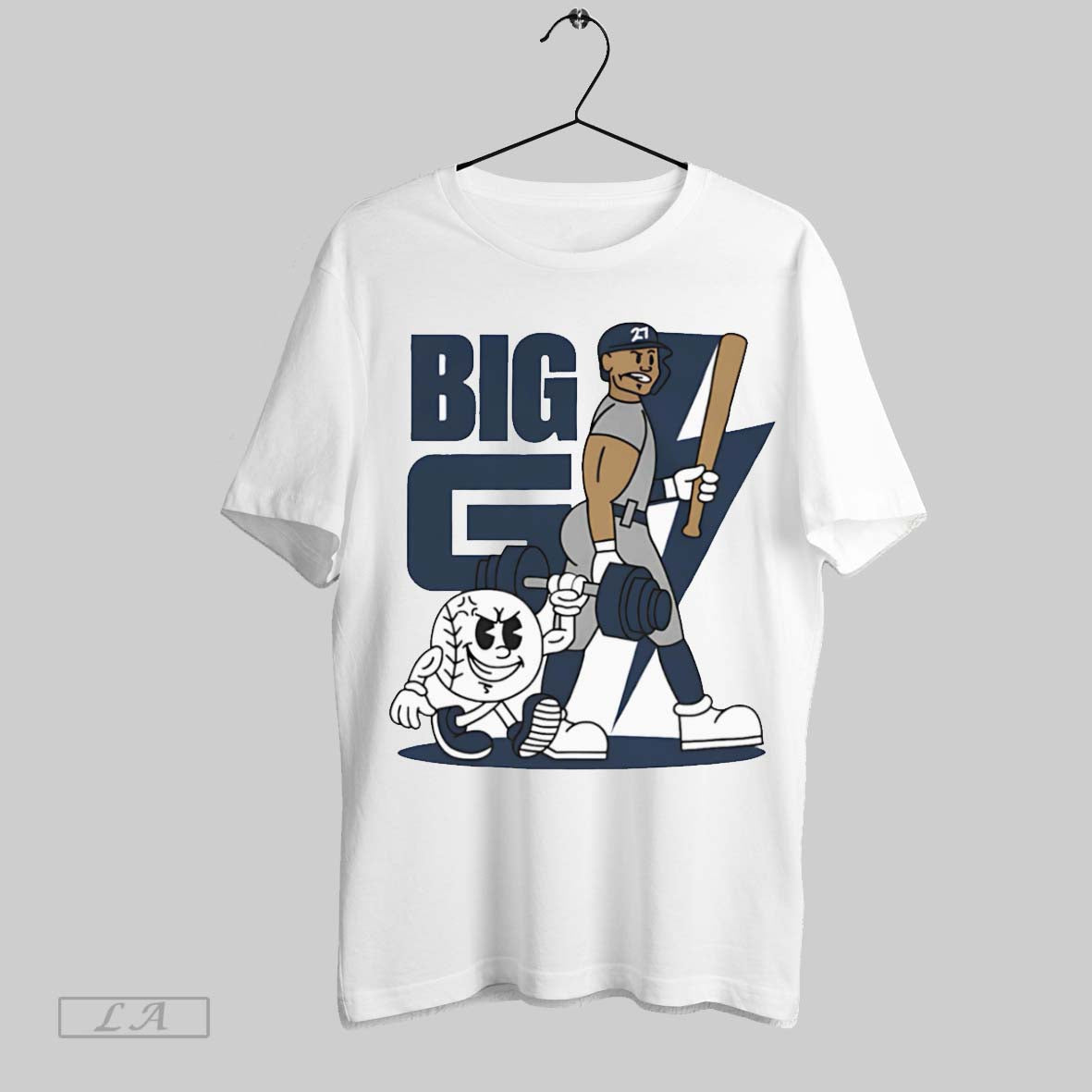 Original Giancarlo Stanton Big G Summer Cartoon