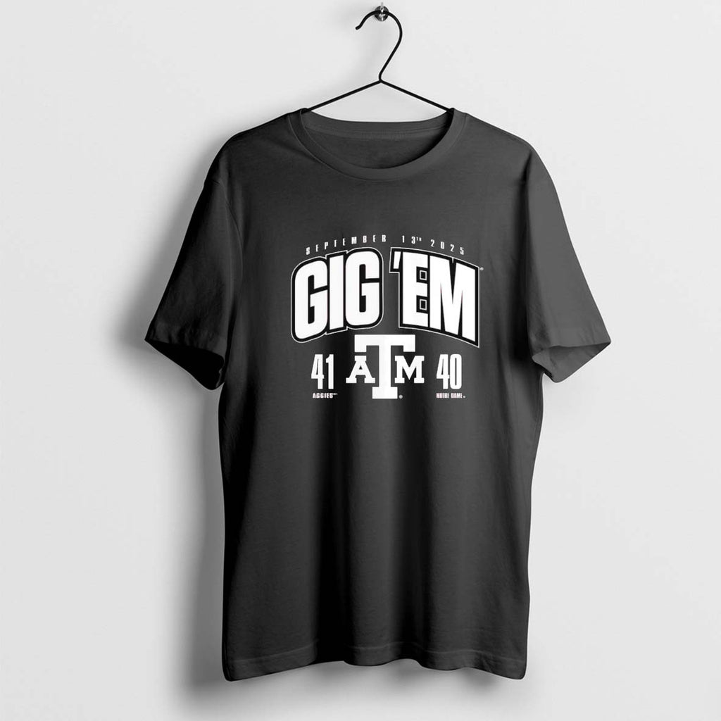 Original Gig Em Texas A And M Aggies Vs