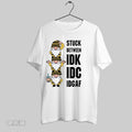 Original Gnome Stuck Between Idk Idc Idgaf Shirt