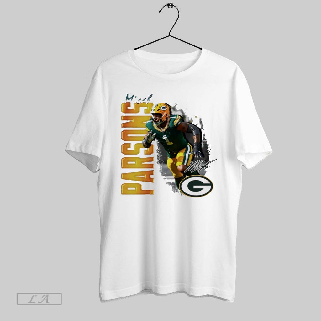 Original Green Bay Packers Micah Parsons Signature Vintage