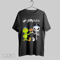 Original Grinch And Jack Skellington Fist Bump Jiffy Lube Halloween