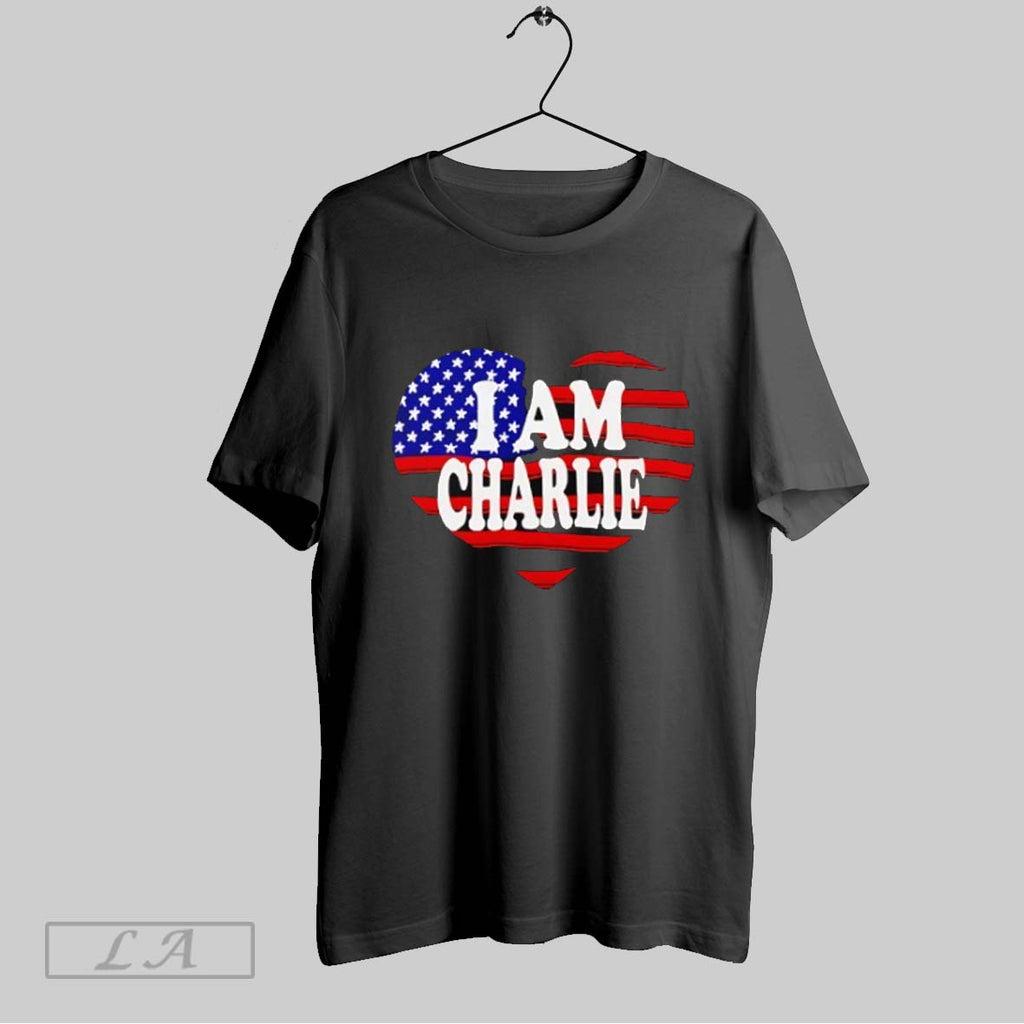 Original I Am Charlie Usa Heart Classic