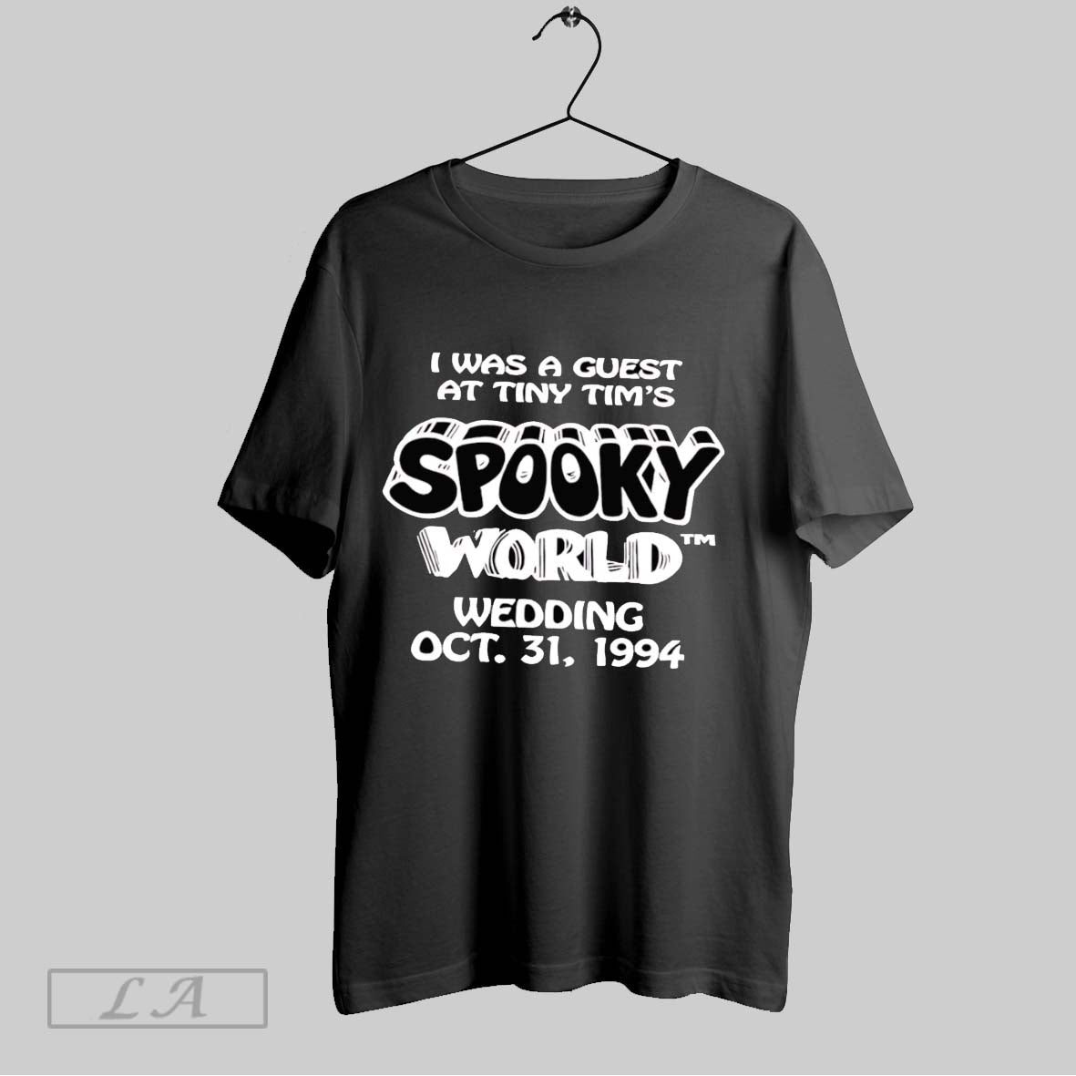 Original I Was A Guest At Tiny Tims Spooky World Wedding Oct 31 1994