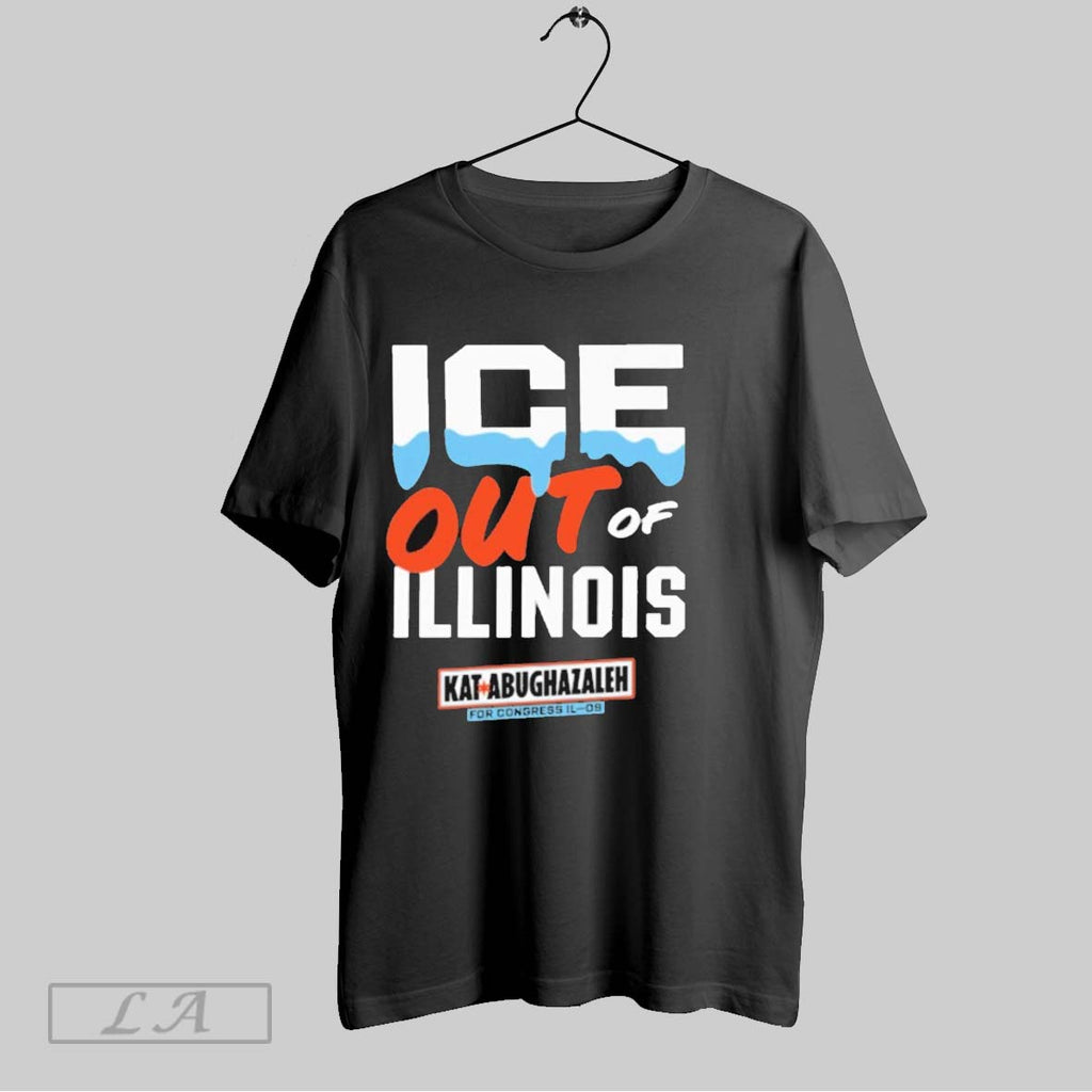 Original Ice Out Of Illinois Kat Abughazaleh For Congresss Il 09