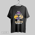Original Im A Lsu On Saturdays And A Saints On Sundays Football Helmet
