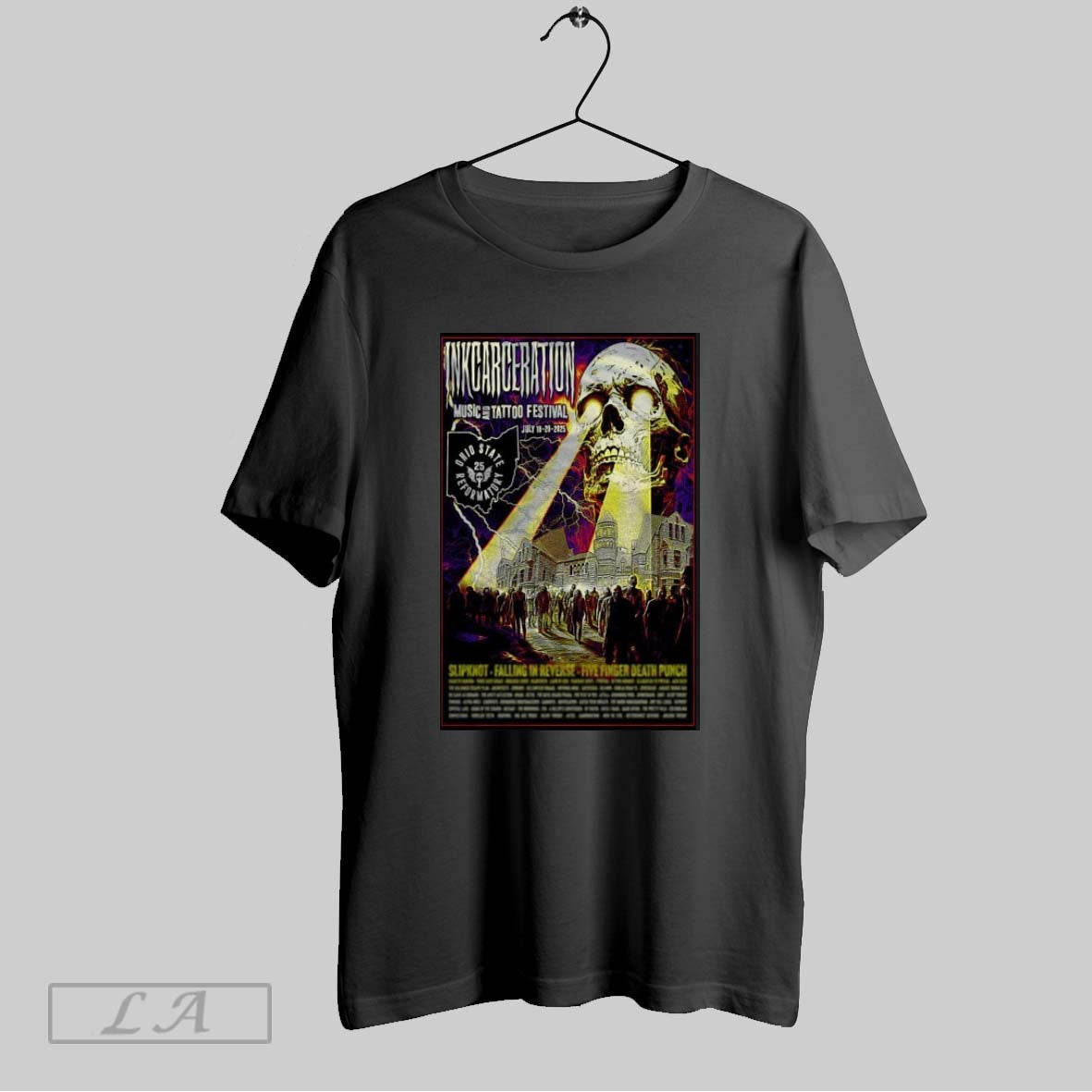 Original Inkcarceration State Reformatory Mansfield Oh 18 20 July 2025 Skull