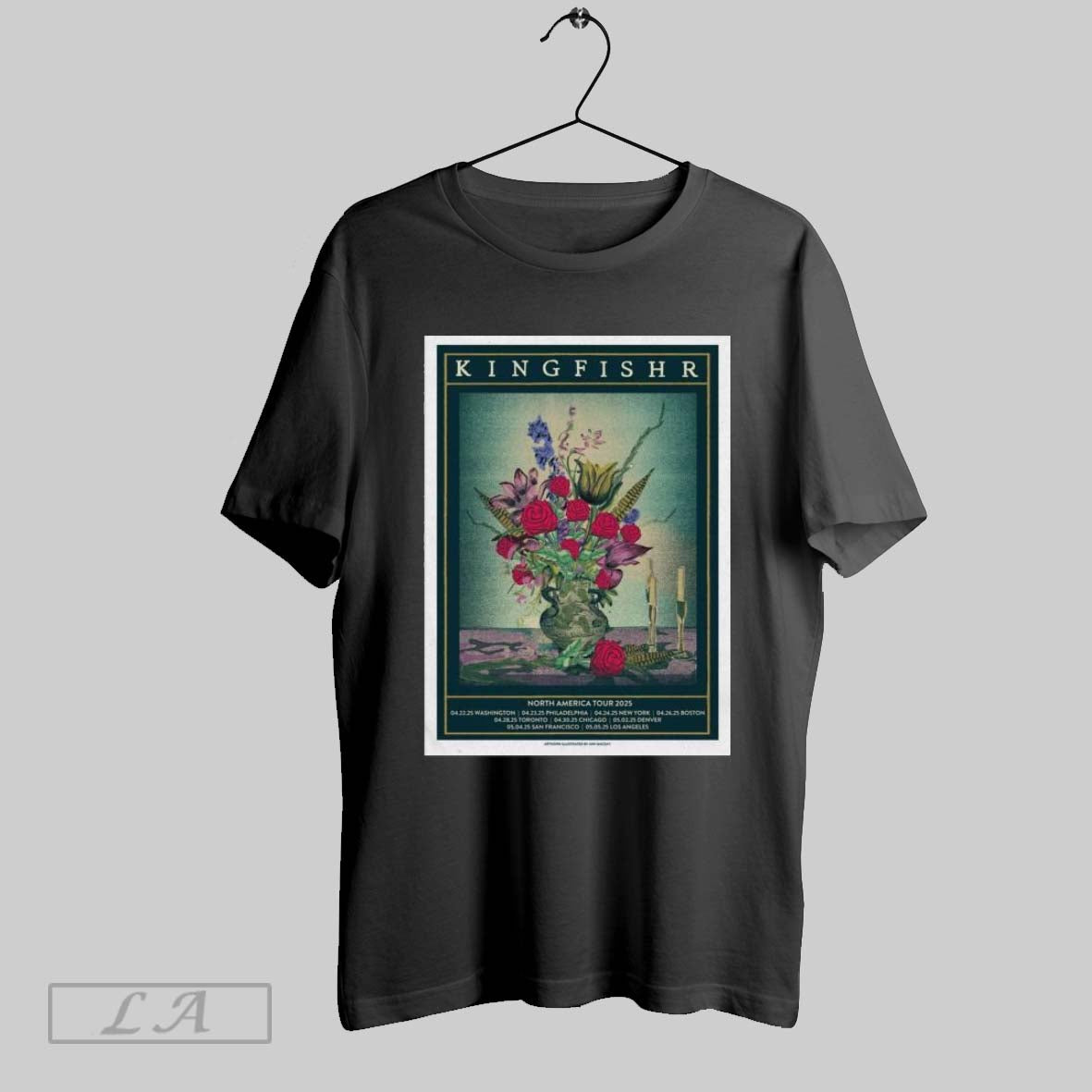 Original Kingfishr North America Tour 2025 Long Sleve