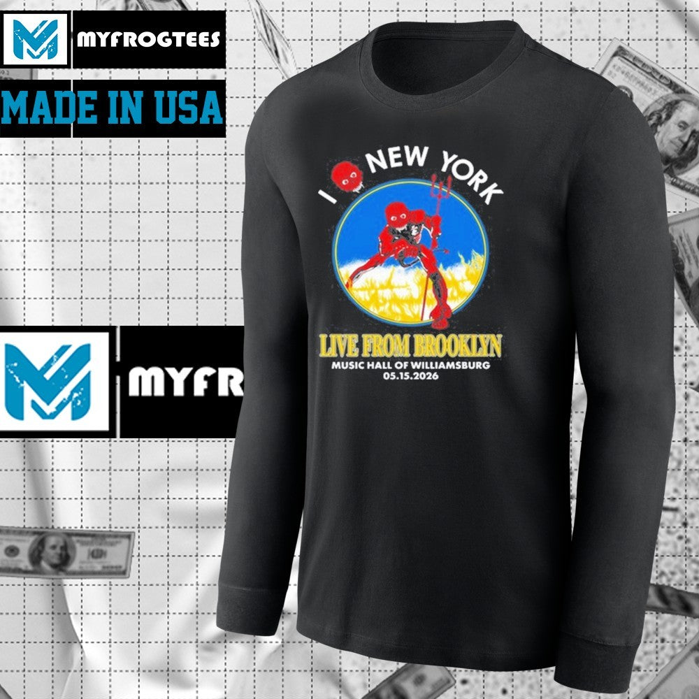Original LIMITED May 15 2026 Combust Black New York T-Shirt