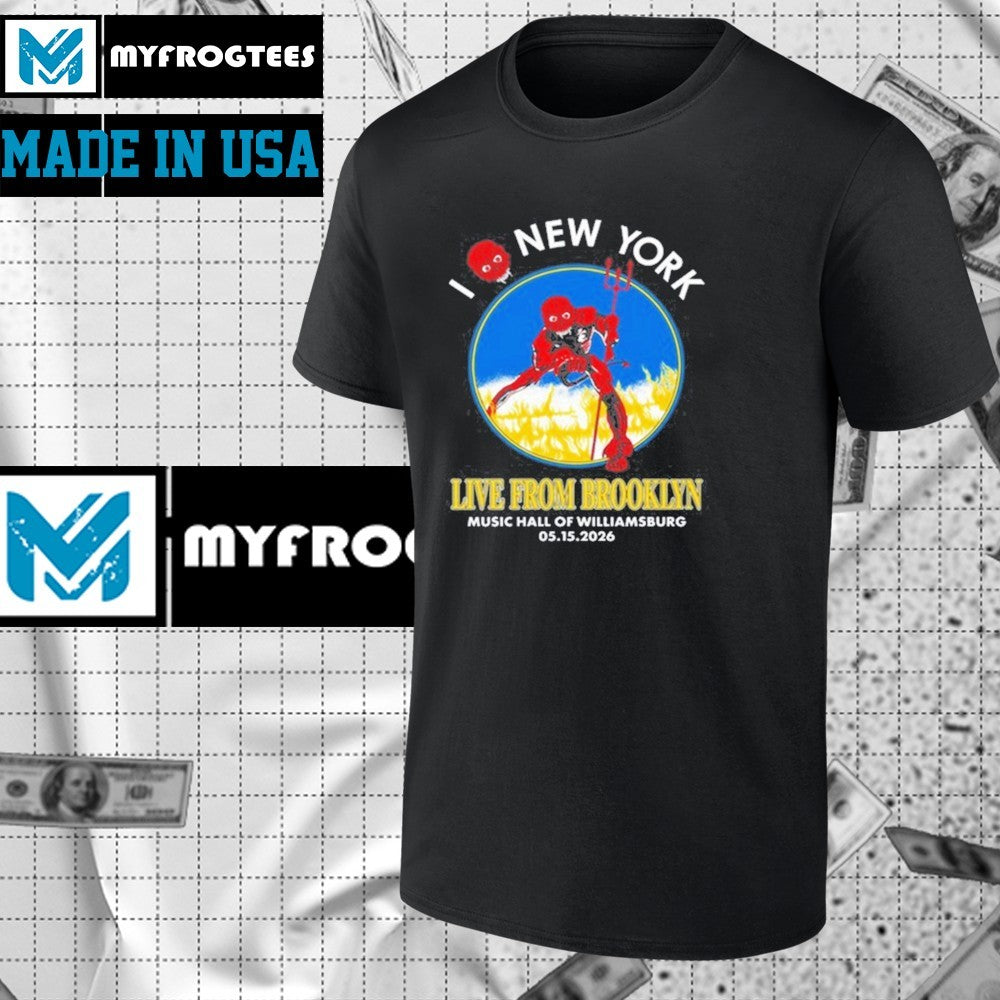 Original LIMITED May 15 2026 Combust Black New York T-Shirt
