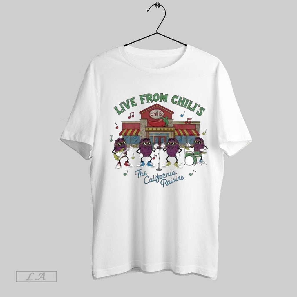 Original Live From Chilis The California Raisins Vintage