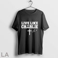 Original Live Like Charlie Kirk Cross Signature