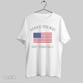 Original Make Ideas Not Violence Usa Flag