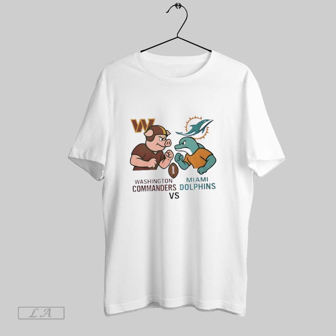 Original Mascots Washington Commanders Vs Miami Dolphins Football