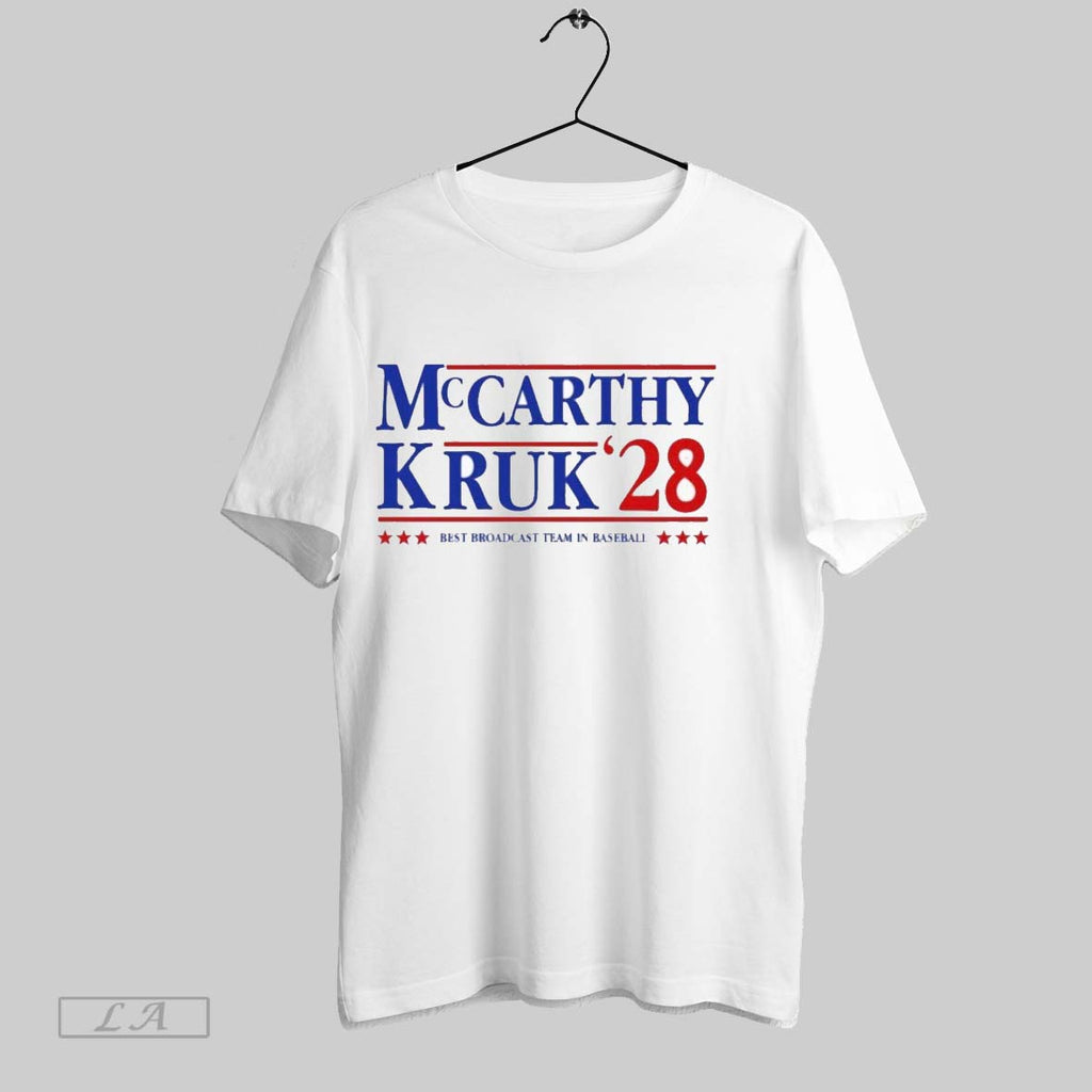 Original Mccarthy And Kruk 24 Best Broadcast Team In Baseball