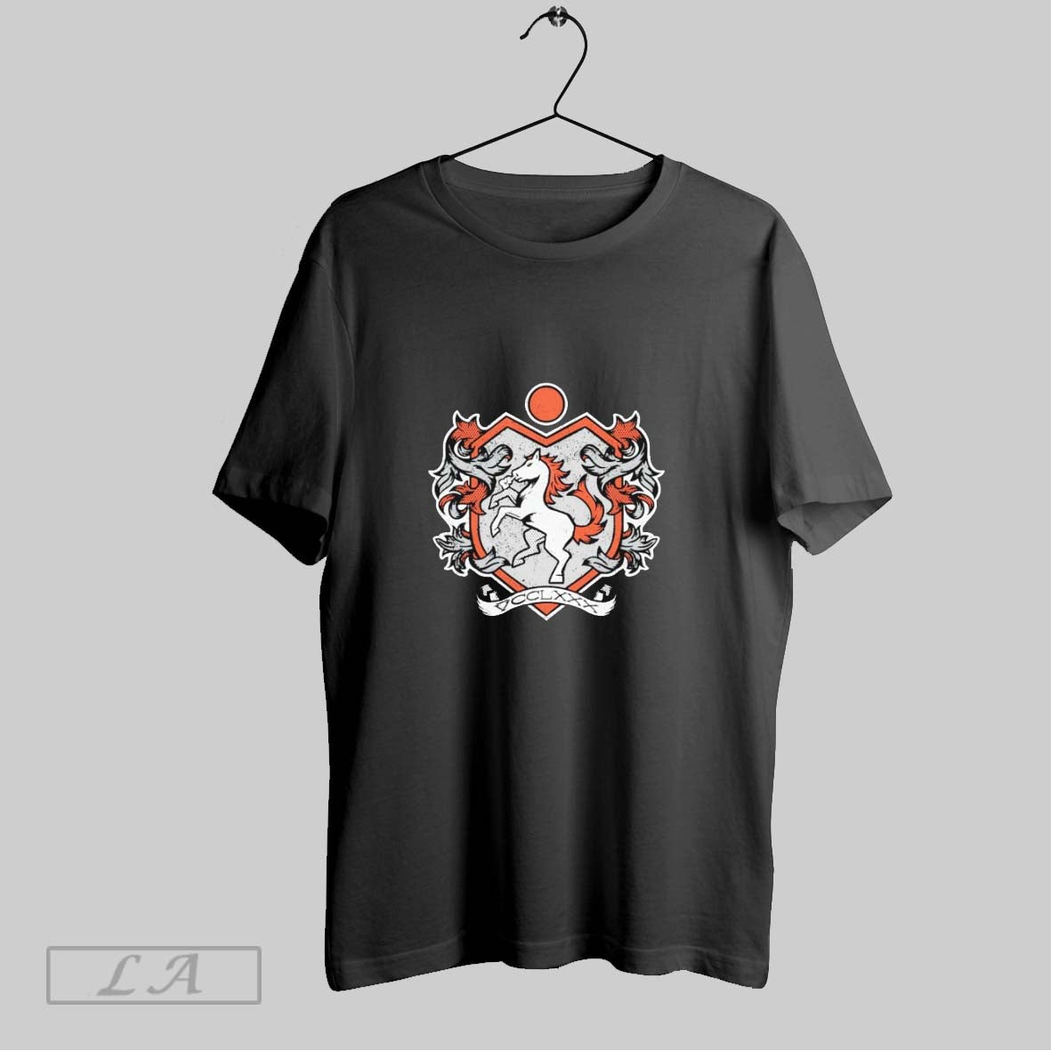 Original Medieval Shield Horse T Shirts