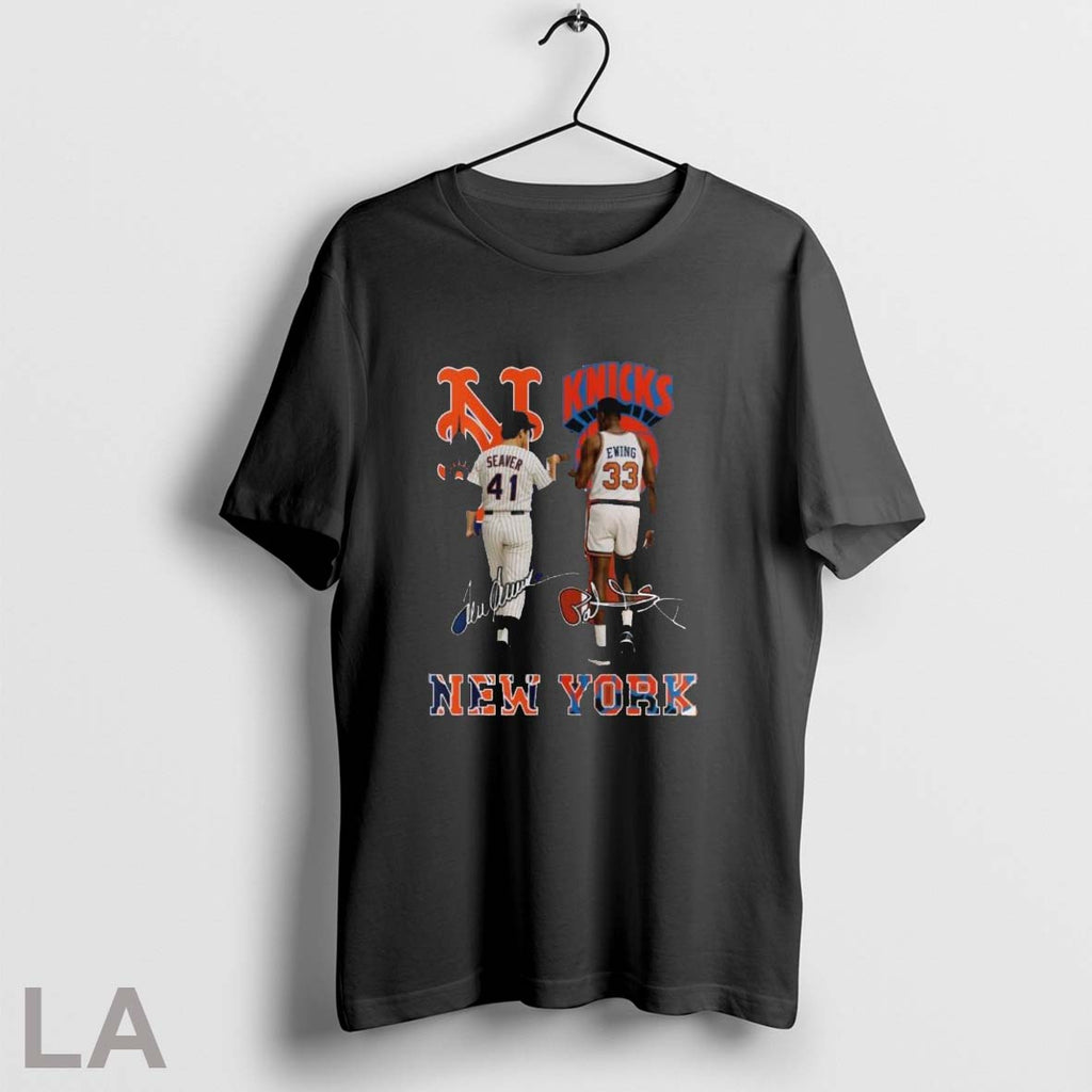 Original Mets Tom Seaver And Knicks Patrick Ewing