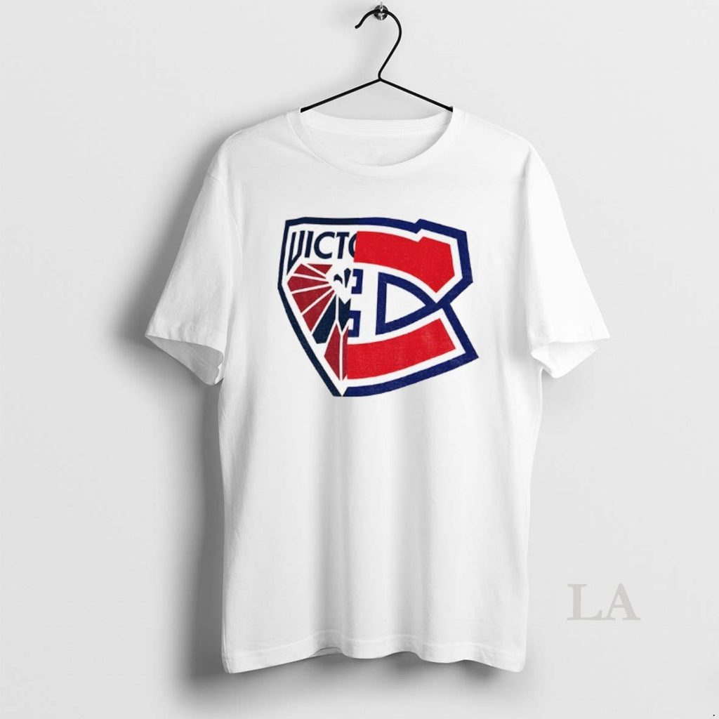 Original Montreal Victoire X Montreal Canadiens Nhl Hockey Mashup Logo