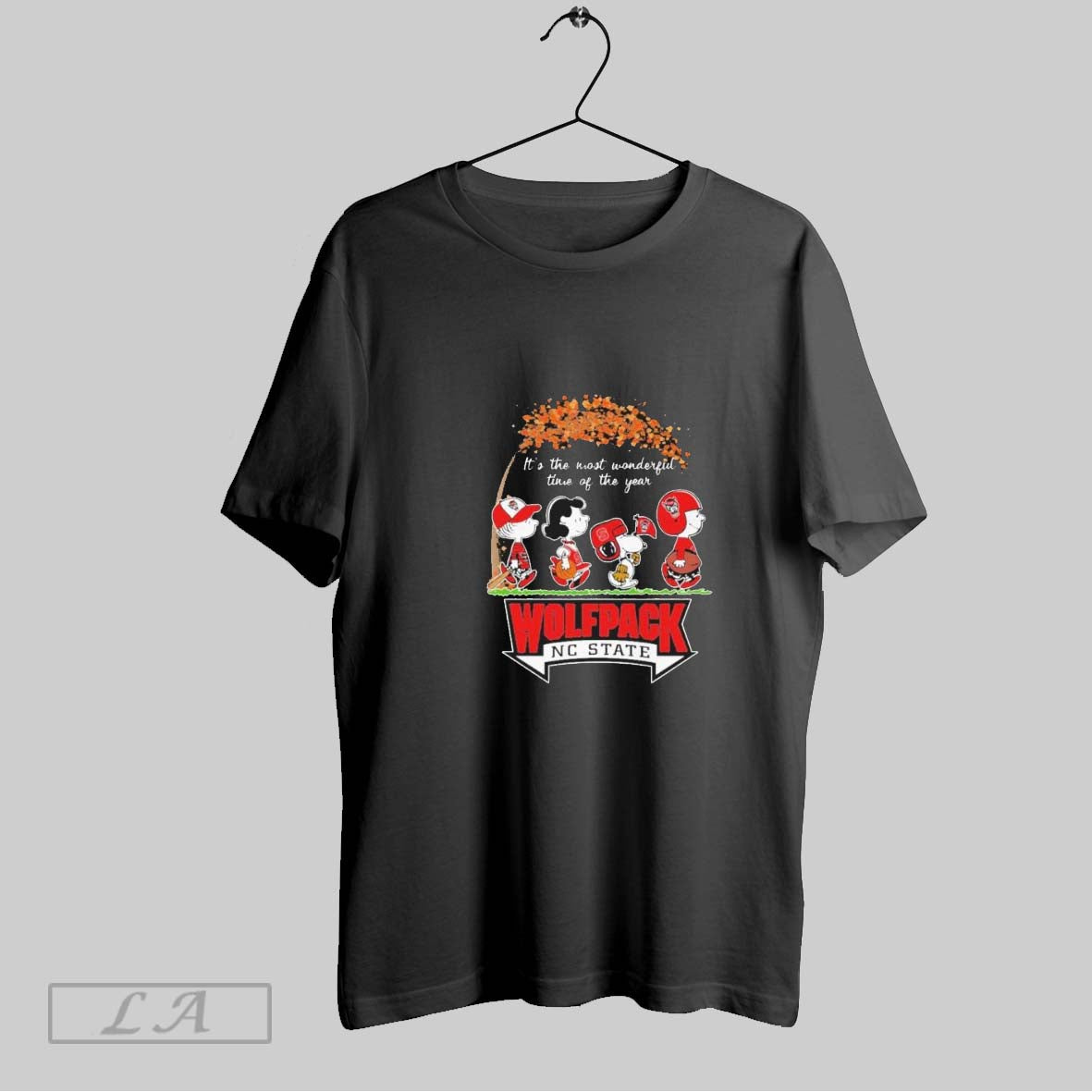 Original Nc State Wolfpack X The Peanuts Its The Most Wonderful Time Of The Year