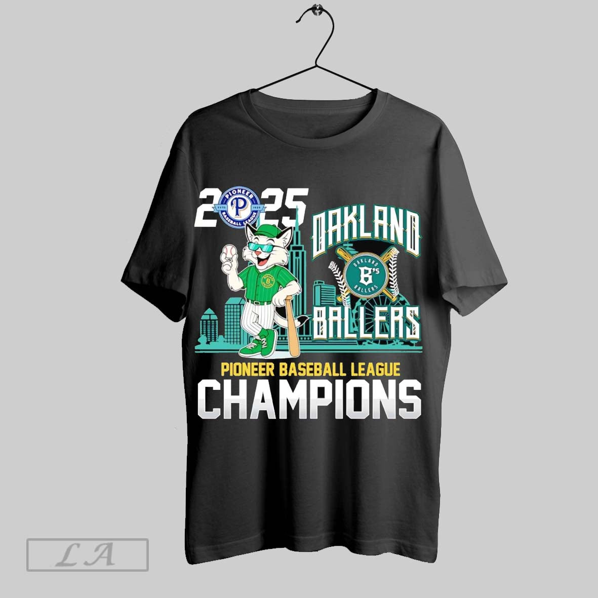 Original Oakland Ballers 2025 Pioneer Baseball League Champions