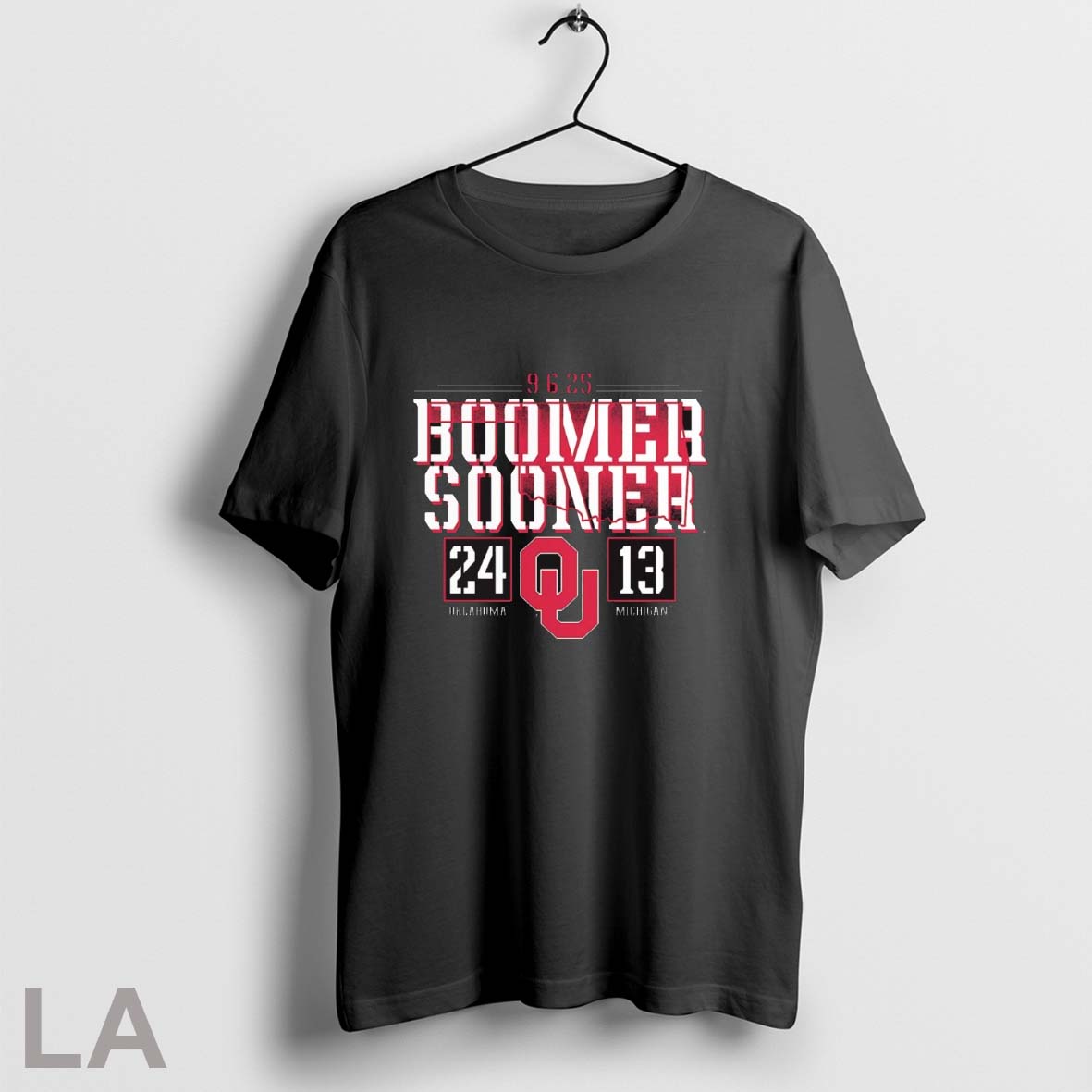 Original Oklahoma Sooners Vs Michigan Wolverines Boomer Sooner 9