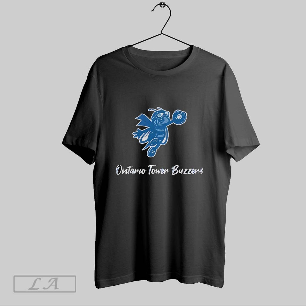 Original Ontario Tower Buzzers Baseball Mascot Logo 2025