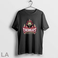 Original Oshawa Firewolves The Return Of Lacrosse To Durham Region Logo T Shirt Hoodie Sweater