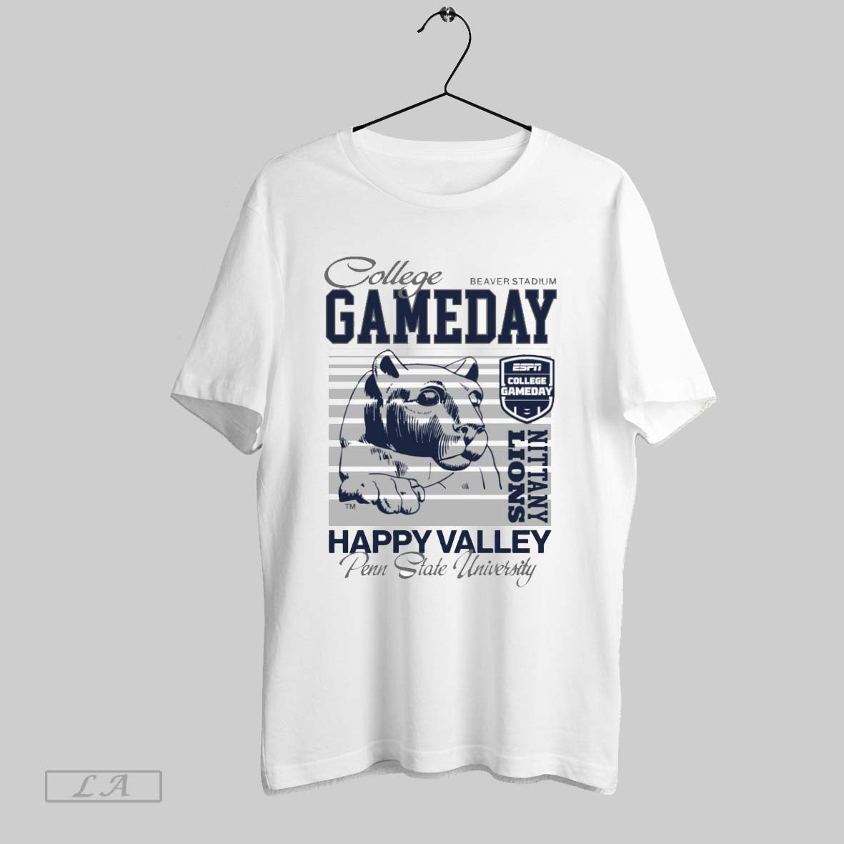 Original Penn State Nittany Lions Espn College Gameday Psu Happy Valley Beaver Stadium Painting