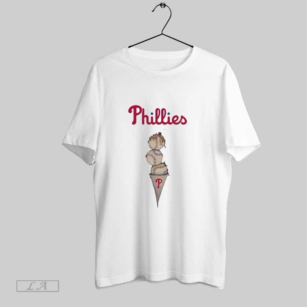 Original Philadelphia Phillies Fitted Triple Scoop Ice Cream
