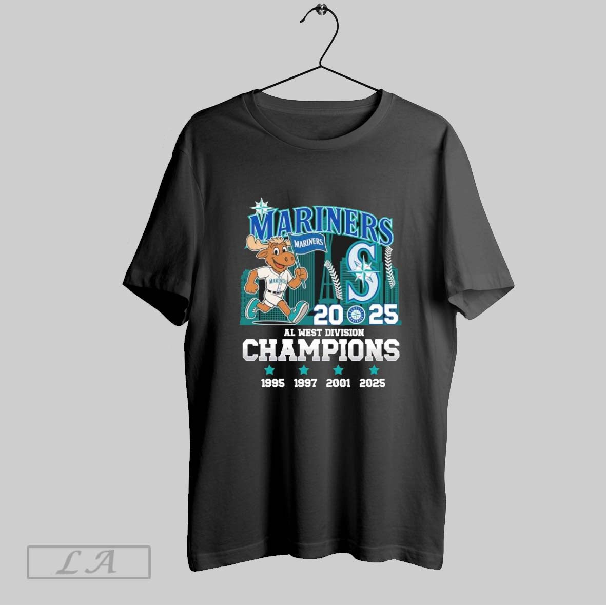 Original Postseason 2025 Seattle Mariners Mascot Al West Champions
