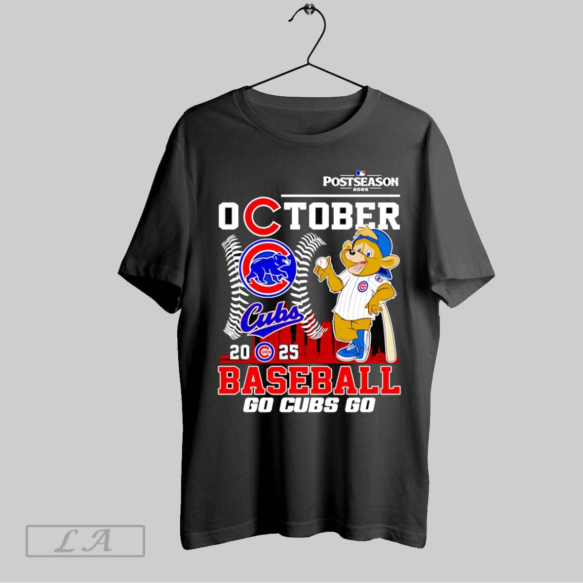 Original Postseason October 2025 Baseball Chicago Cubs Mascot