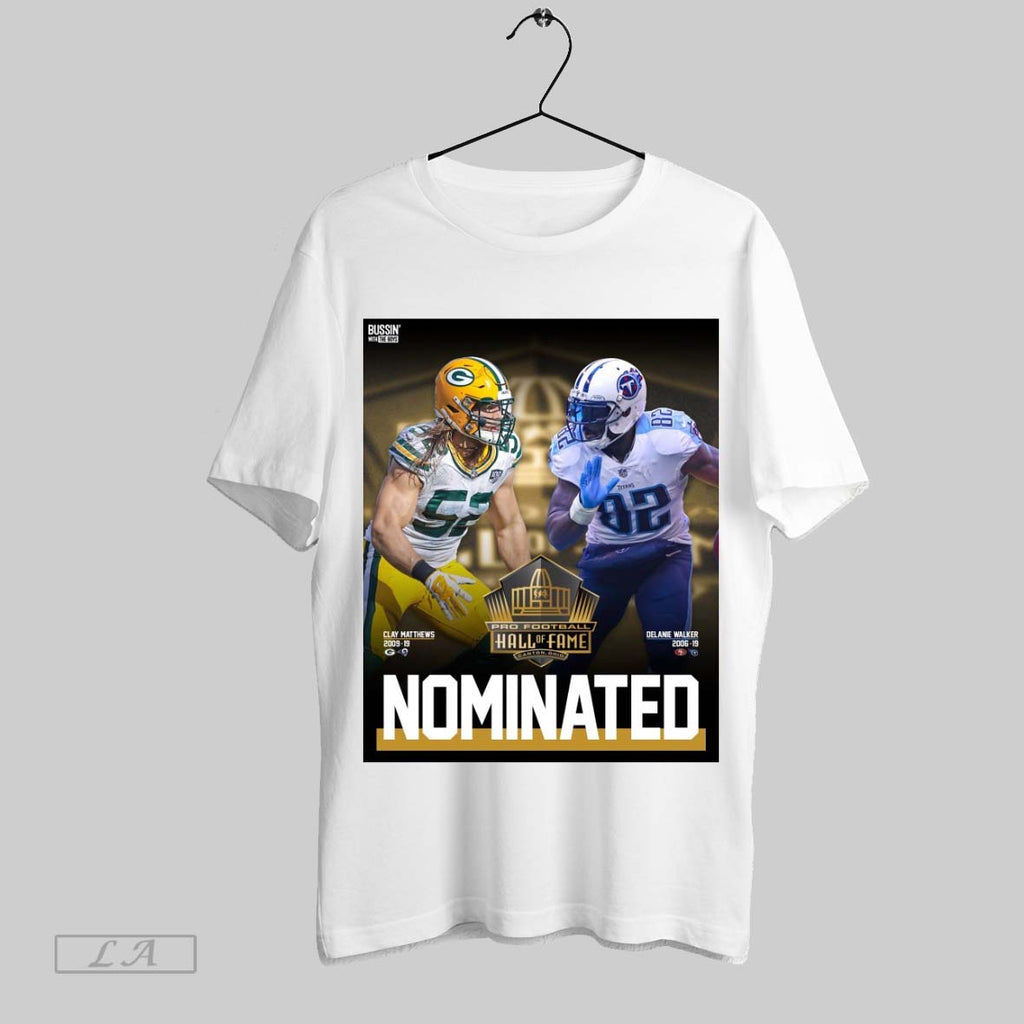 Original Pro Football Hall Of Fame Clay Matthews And Delanie Walker Nominated 2025