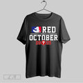 Original Red October 2025 Phillies Mlb Logo Parody