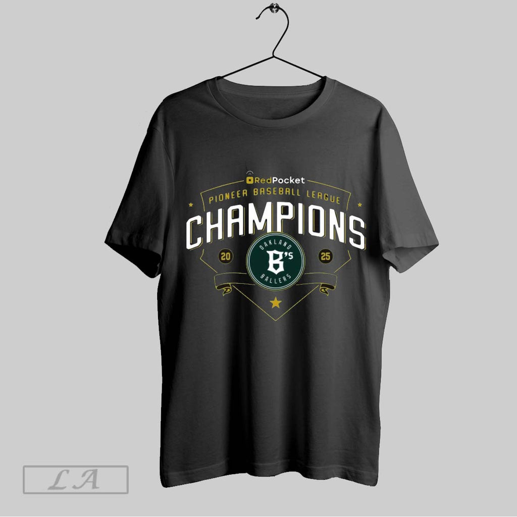 Original Redpocket Pioneer Baseball League Champions Oakland Ballers 2025