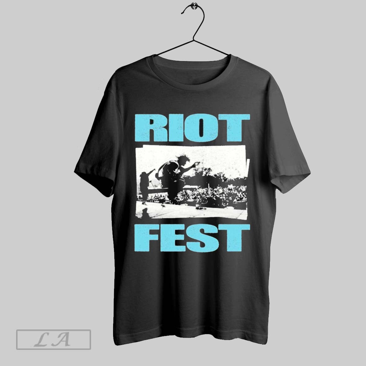 Original Riot Fest 2025 Blue Photo