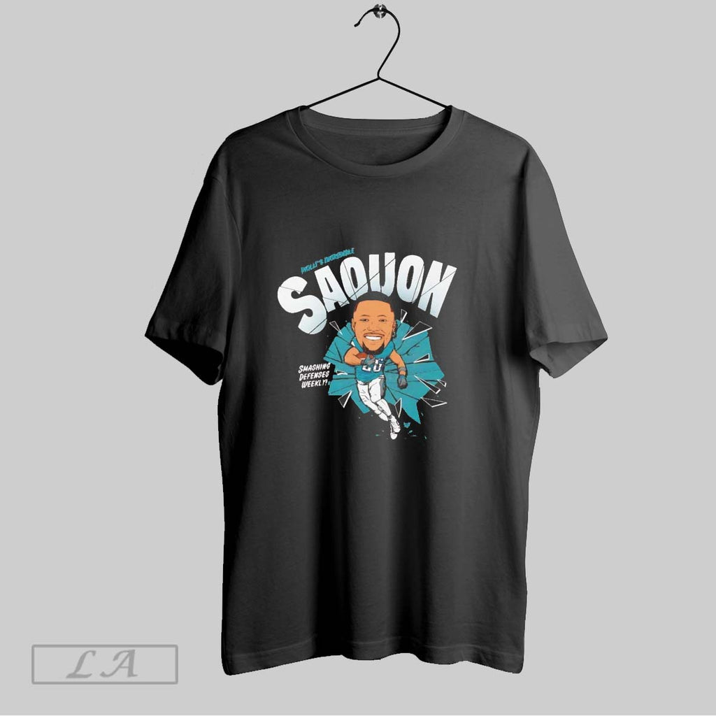 Original Saquon Barkley Phillys Incredible Smashing Defenses Weekly
