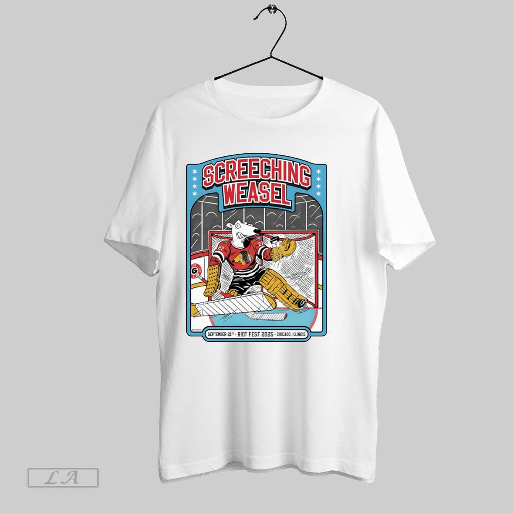Original Screeching Weasel Chicago Hockey