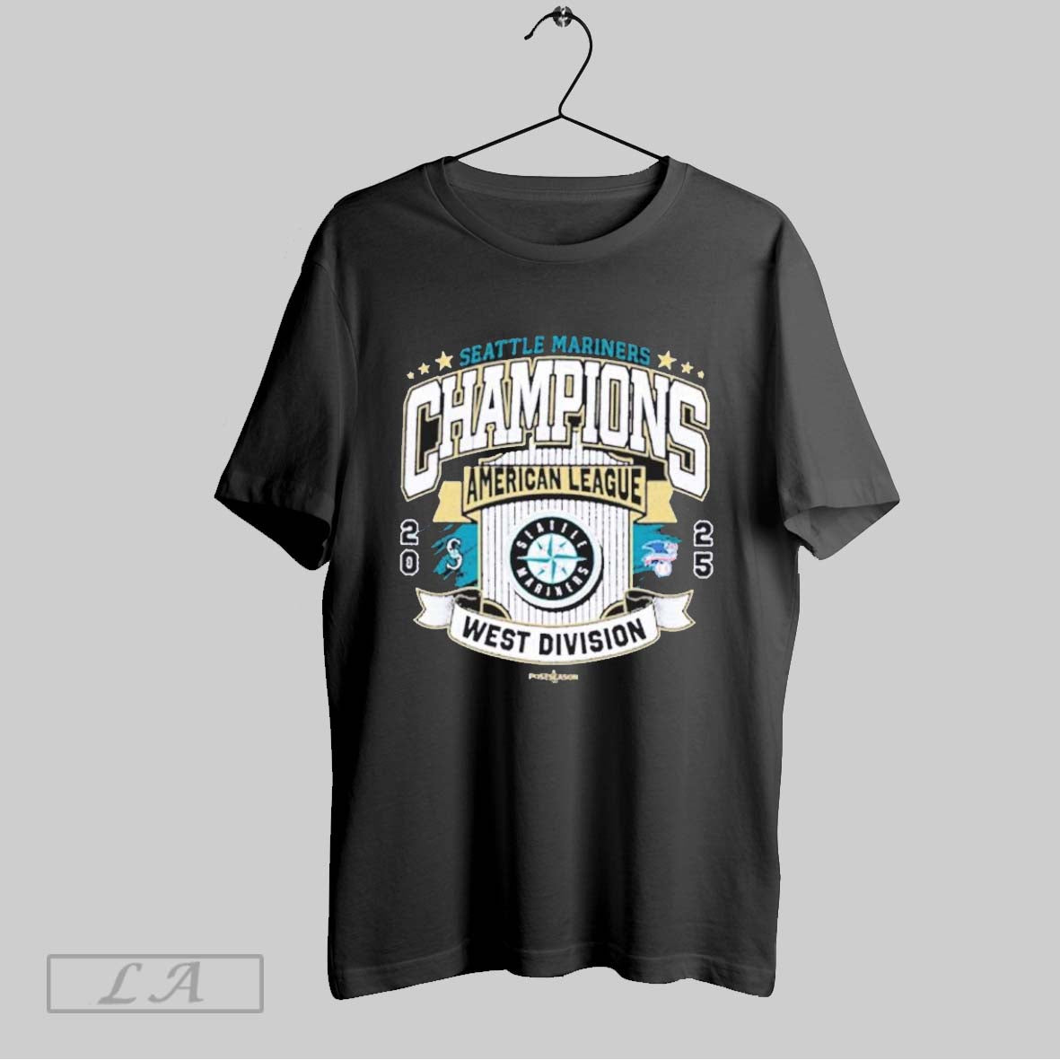 Original Seattle Mariners Al West Division Champions 2025 Celebration