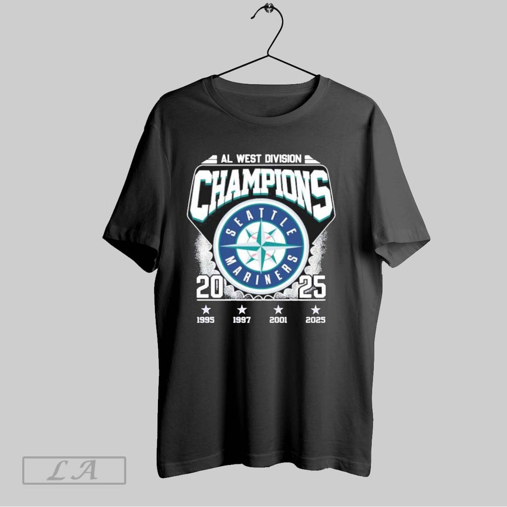 Original Seattle Mariners Division Champions 4x Vintage