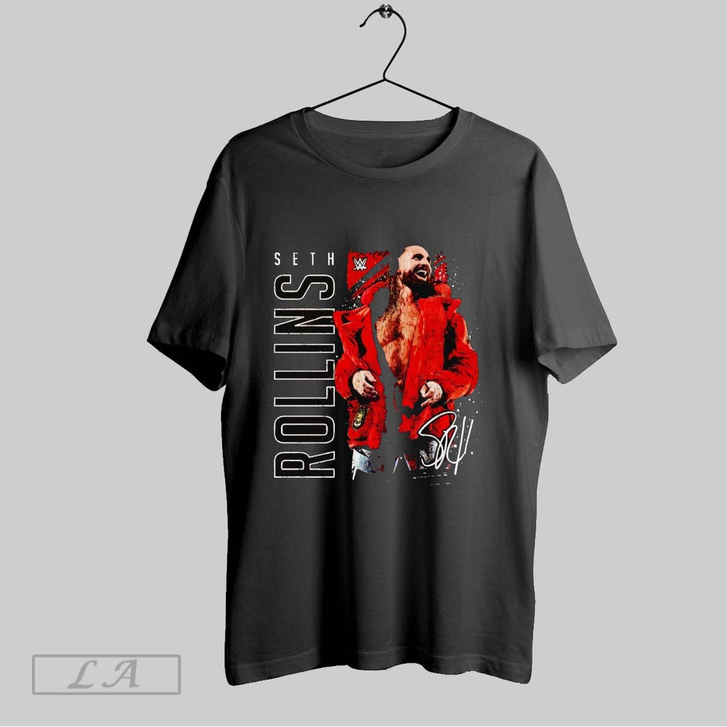 Original Seth Rollins Celebration Smile Gritty