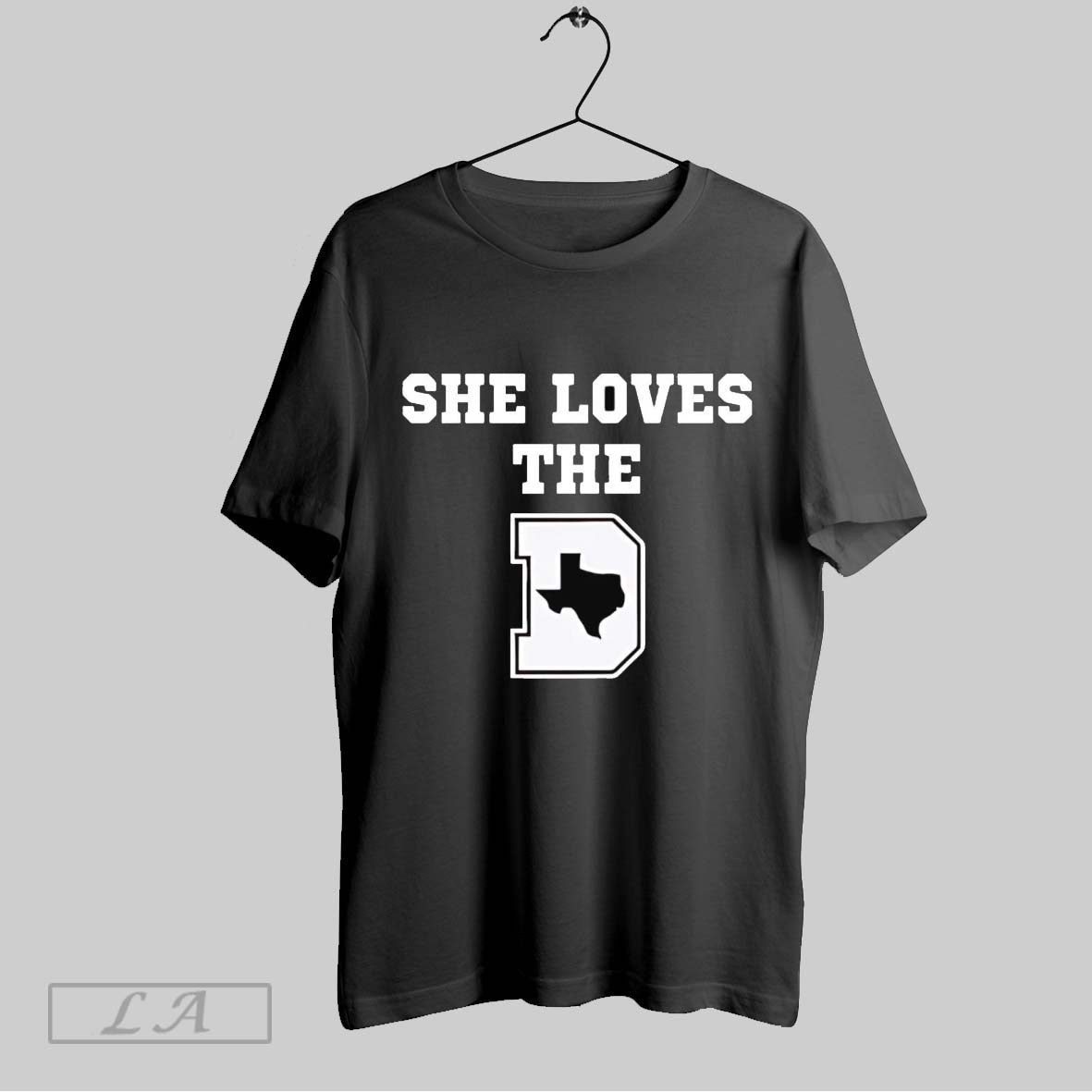 Original She Loves The D Texas Map