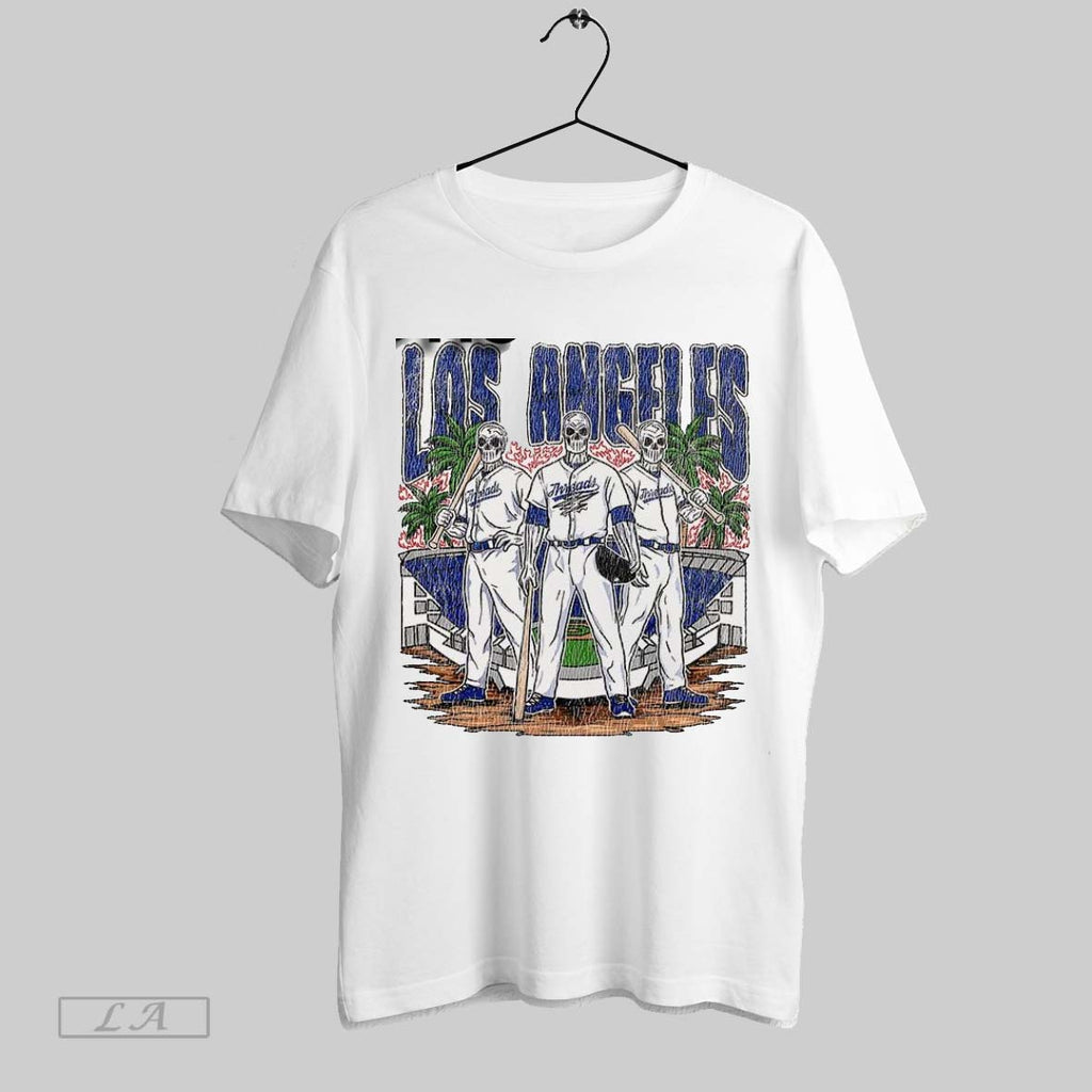 Original Skeleton Los Angeles Dodgers Mlb 2025 Baseball Lovers Vintage