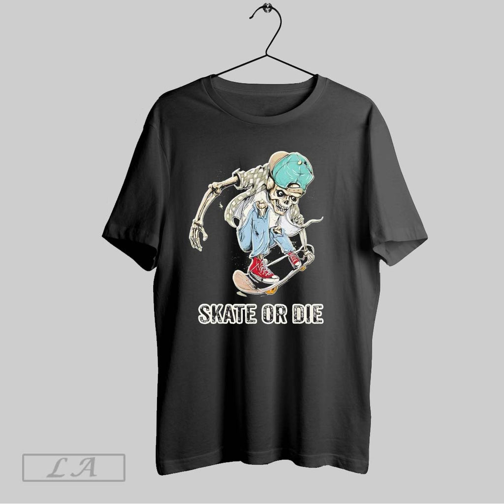 Original Skeleton Skateboarding Skate Or Die Street Style