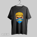Original Skull Wearing A Face Scarf Los Angeles Chargers Football