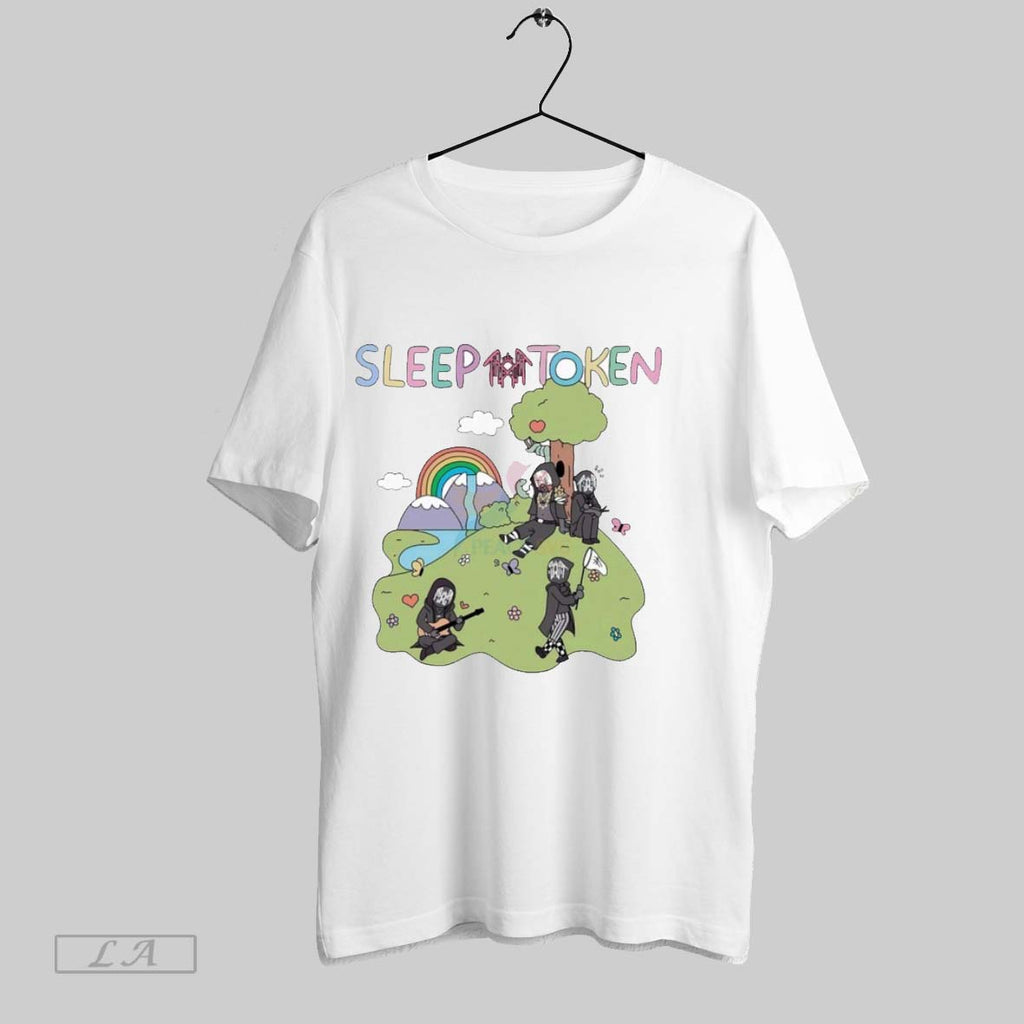 Original Sleep Token Band Themed Fun Cartoon