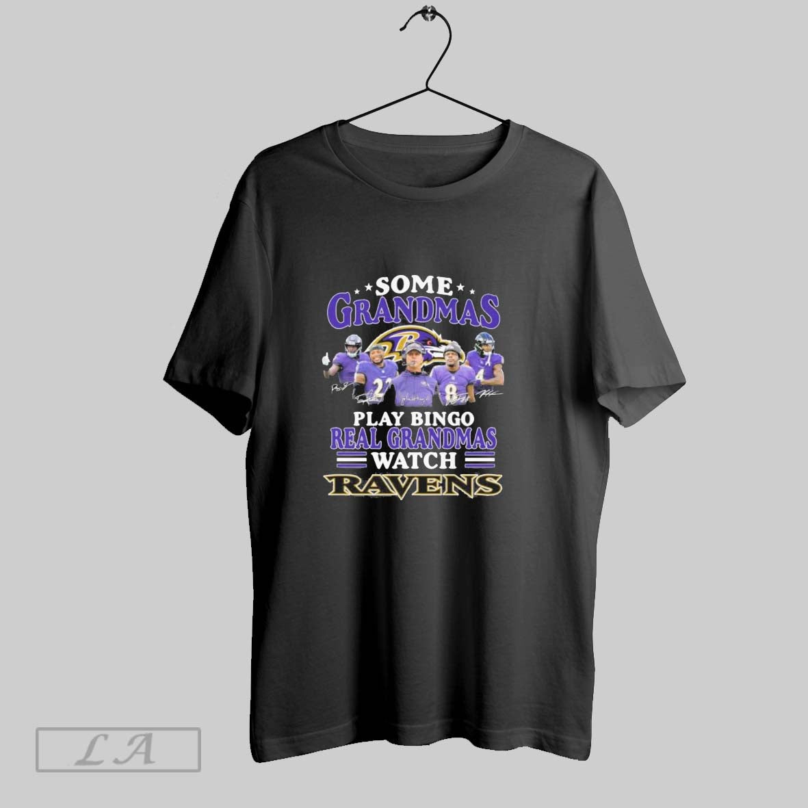 Original Some Grandmas Play Bingo Real Grandmas Watch Baltimore Ravens