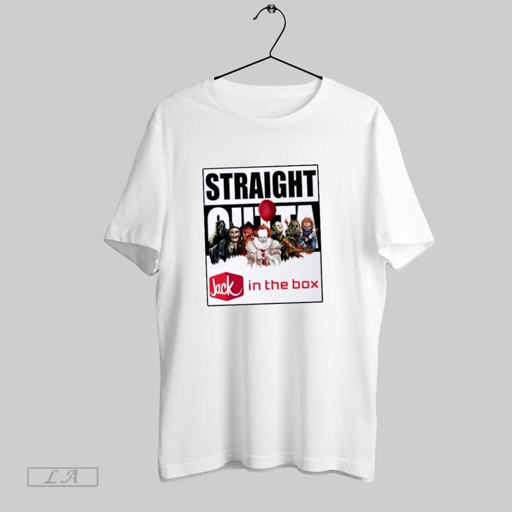 Original Straight Outta Jack In The Box Horror Movies Halloween
