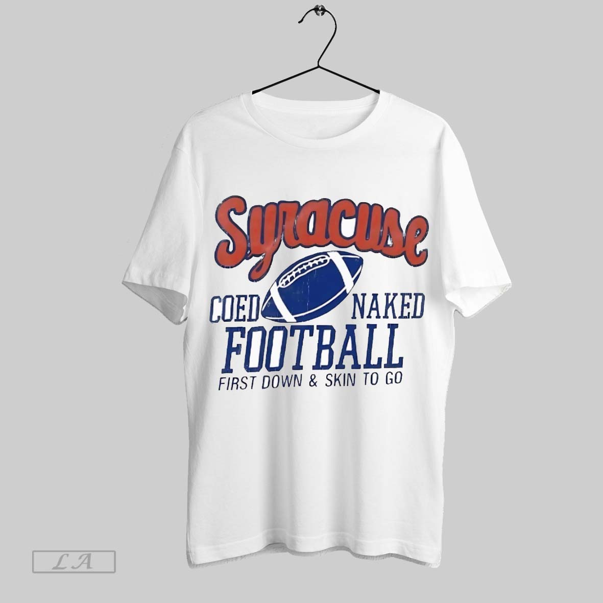 Original Syracuse Coed Naked Football First Down And Skin To Go