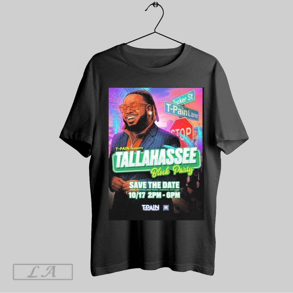 Original T Pain Tallahassee Block Party Save The Date On T Pain Lane On October