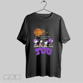 Original Tcu Horned Frogs And Peanuts Character Its The Most Wonderful Time Of The Year