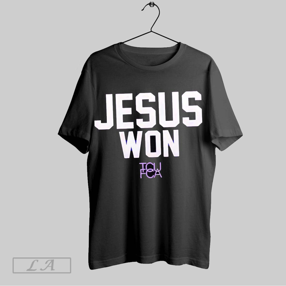 Original Tcu Horned Frogs Football Jesus Won 2025